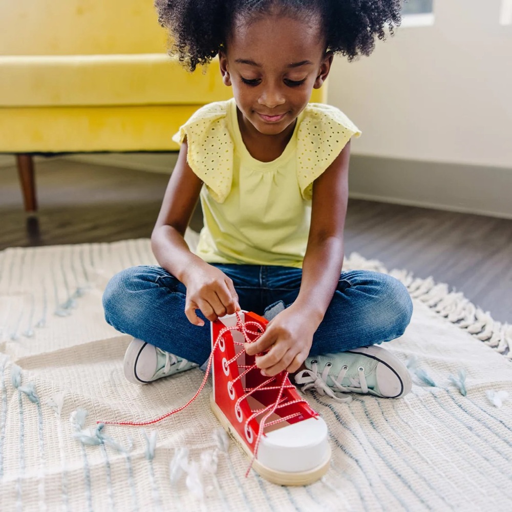 Melissa & Doug Lace And Tie Shoe - Picture 7 of 11